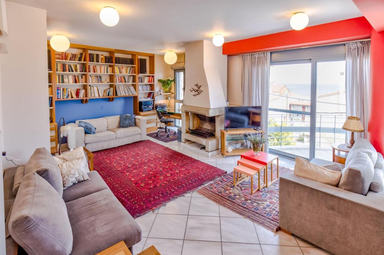 Monemvasia Modern Flat With Panoramic Sea View Luaran gambar